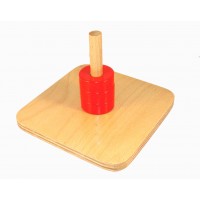 Discs On Vertical Dowel