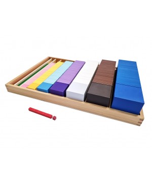 Materialul cu cuburi si patrate