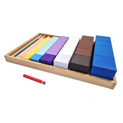 Materialul cu cuburi si patrate