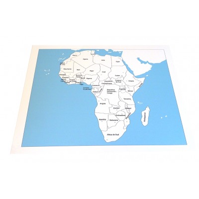 Harta de control pentru acasa - Africa